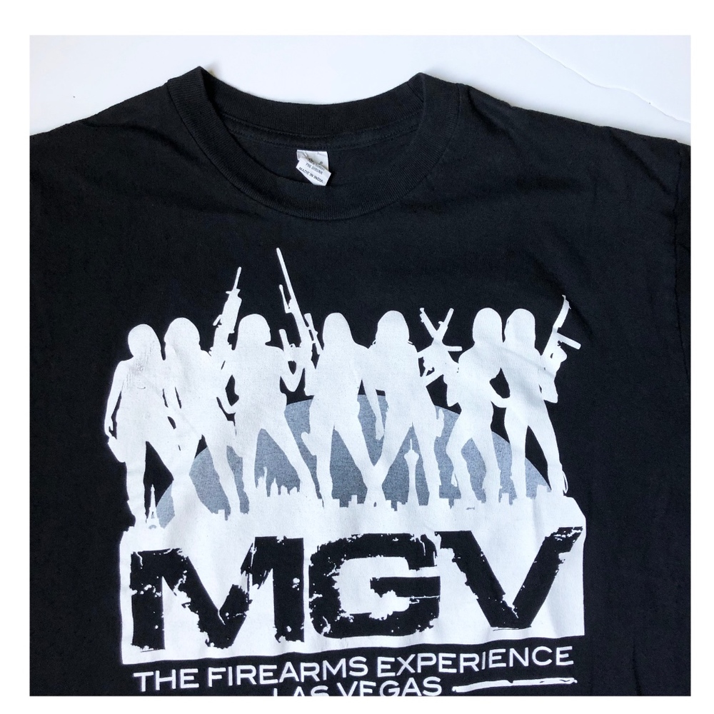 Firearms Experience Men's Graphic T Shirt Black